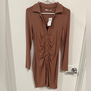 Abercrombie Button-up Polo Dress XSmall Tall